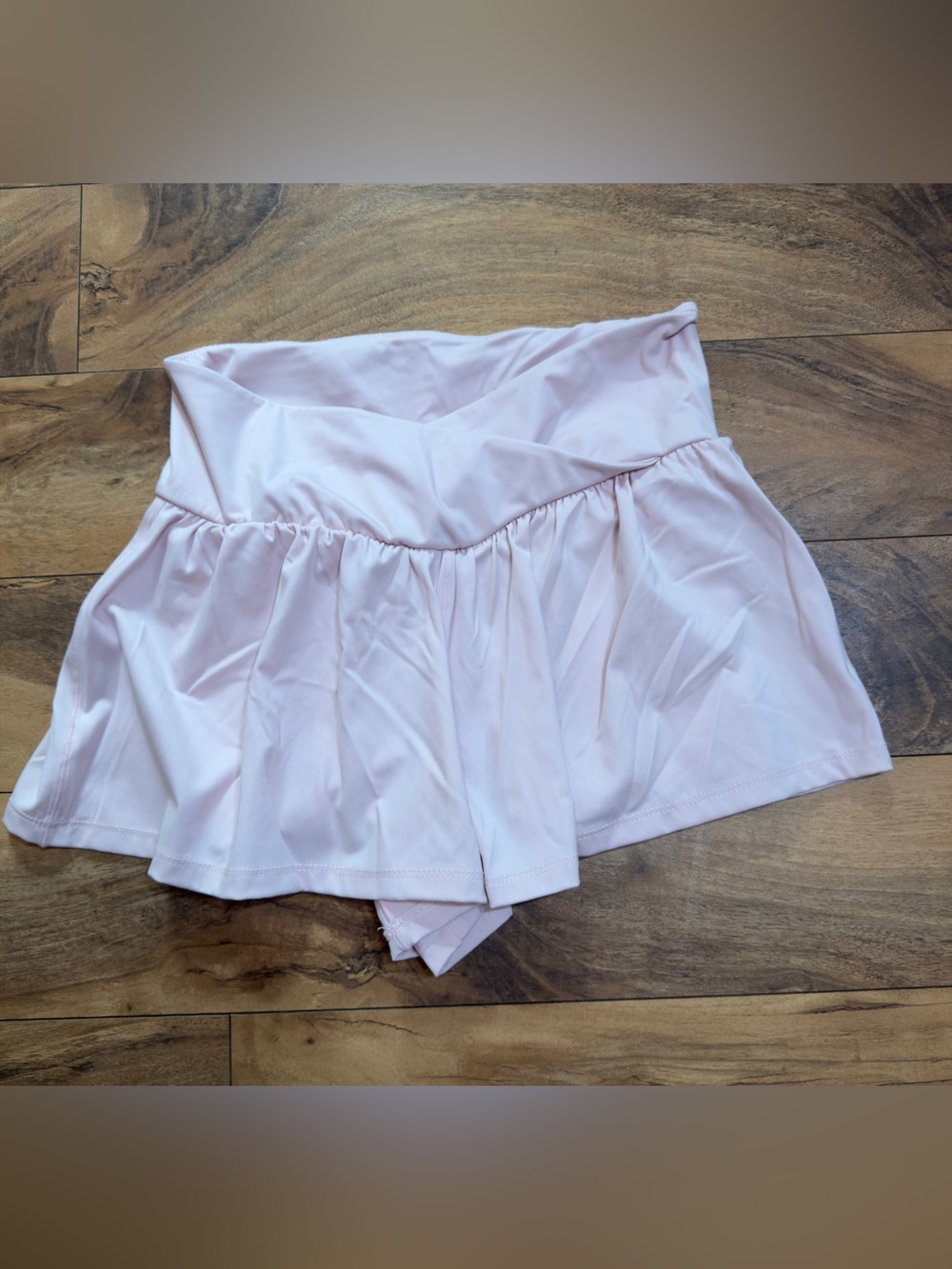 Justify Women’s Pink Flowy Athletic Shorts Lightweight Running Activewear Shorts